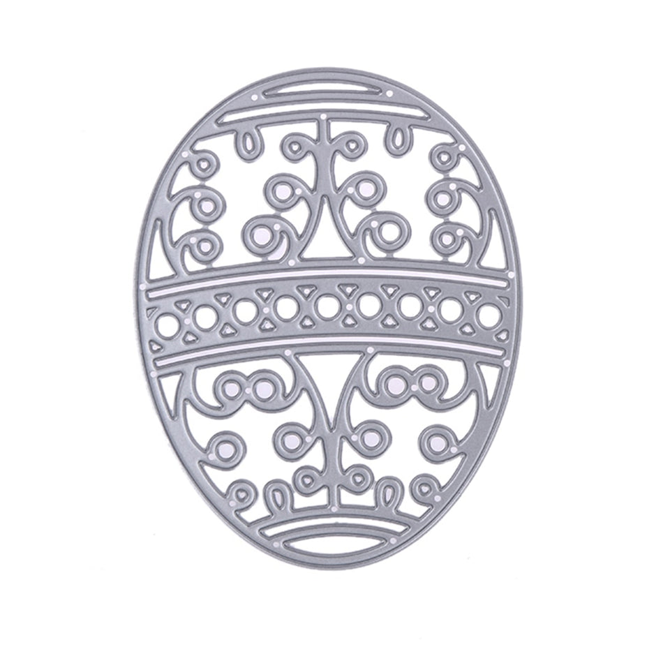 Huevo de Pascua Plantillas de Troqueles De Corte de Metal para DIY Scrapbooking Álbum Foto Decorativo En Relieve Tarjeta de Papel Artesanal