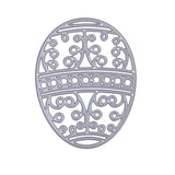 Huevo de Pascua Plantillas de Troqueles De Corte de Metal para DIY Scrapbooking Álbum Foto Decorativo En Relieve Tarjeta de Papel Artesanal