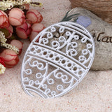 Huevo de Pascua Plantillas de Troqueles De Corte de Metal para DIY Scrapbooking Álbum Foto Decorativo En Relieve Tarjeta de Papel Artesanal