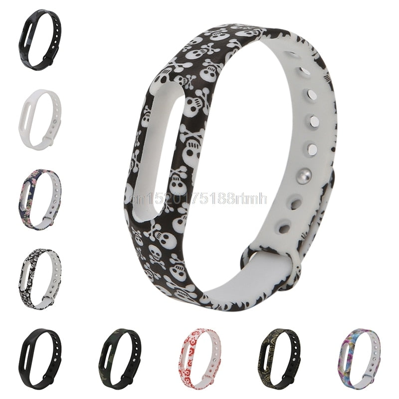 Reemplazo colorido de la pulsera de la correa de muñeca del silicón para la banda 1 de Xiaomi MI