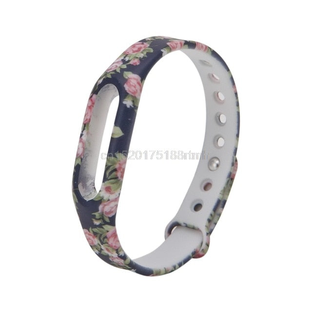 Reemplazo colorido de la pulsera de la correa de muñeca del silicón para la banda 1 de Xiaomi MI