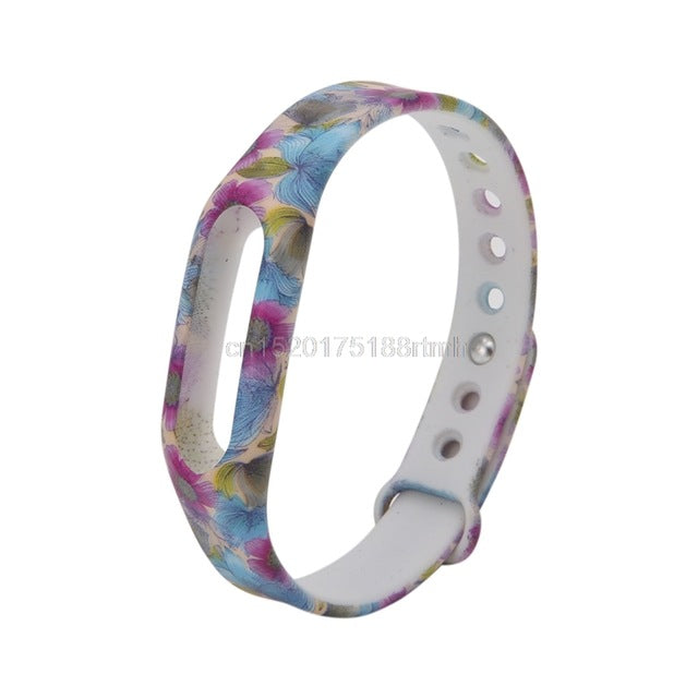 Reemplazo colorido de la pulsera de la correa de muñeca del silicón para la banda 1 de Xiaomi MI