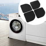 4 Unids Refrigerador Cuadrado Mute Mat Lavadora Antivibración Almohadillas de Choque Hogar Lavadora Accesorios