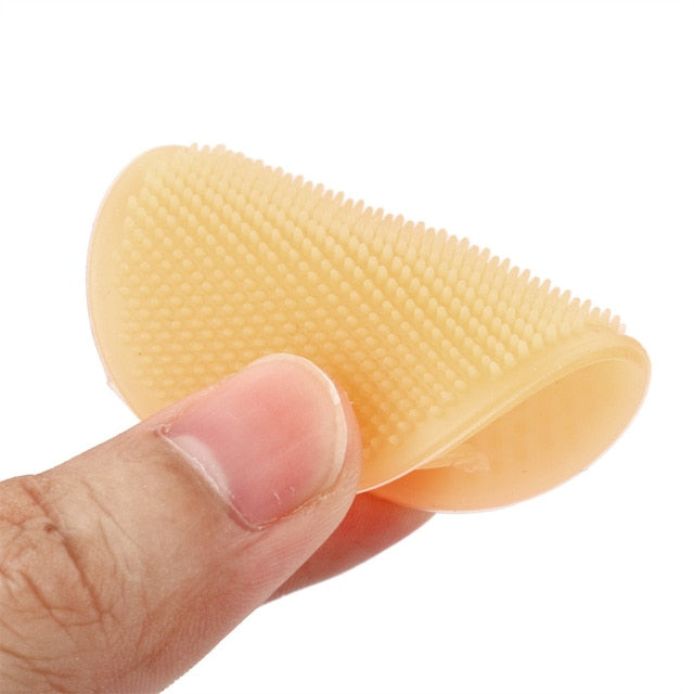 Cepillo de limpieza facial de silicona Beauty Wash Pad Cara Exfoliante Blackhead Herramienta de cepillo de limpieza facial Herramientas de cuidado facial # 40